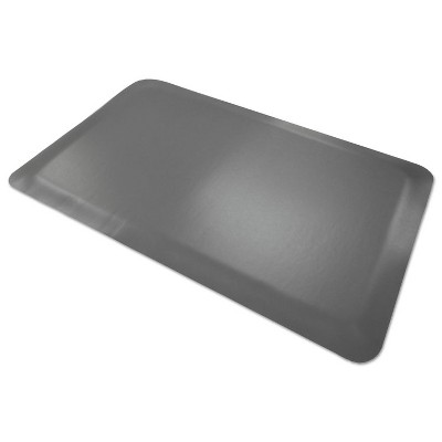 2'x3' Rectangle Solid Floor Mat Gray - Guardian