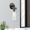 Livex Lighting Ludlow 1 - Light Sconce in  Black Chrome - 4 of 4