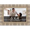 PosterPalooza | 6x4 Wide Bamboo Picture Frame, UV Acrylic, 4 Finishes - Brown, Black, Silver, and Natural - 2 of 4