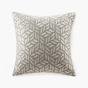 LIVN CO. Botanical Embroidered Square Decorative Pillow - 1 of 4