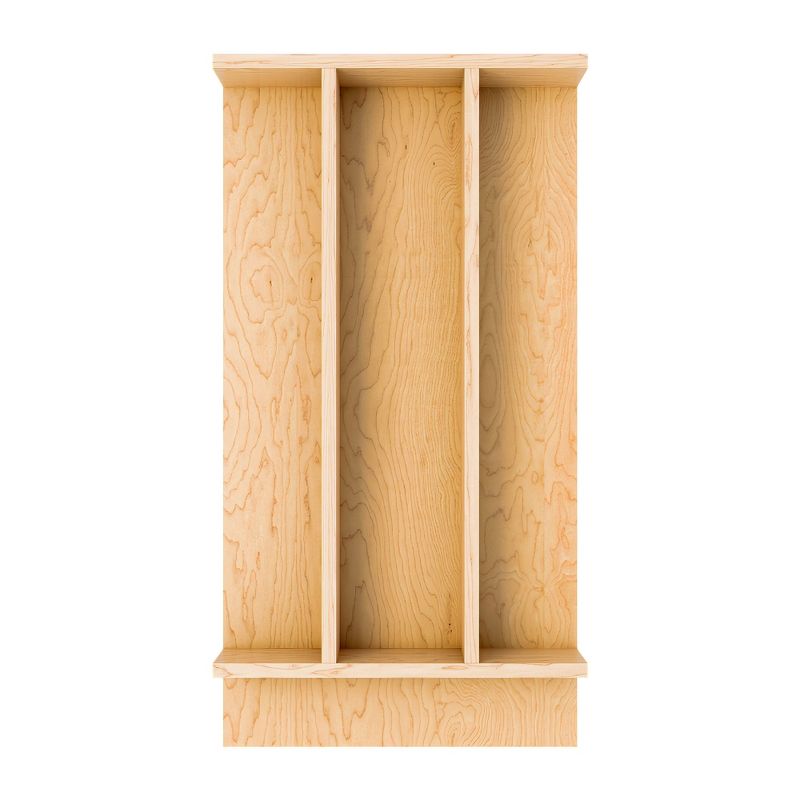 Rev-A-Shelf Natural Maple Right Size Utensil Insert Home Storage Kitchen Organizer 4 Compartment Drawer Accessory, 10-1/4" x 19-1/2", 4WUT-15SH-1, 4 of 7
