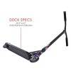 Xspec Black Neo Chrome Pro Stunt Kids Kick Scooter Aluminum BMX Trick Scooter - 4 of 4