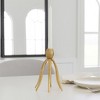 Decorative Candle Holder with Sculptural Octopus Base - Unique Tabletop Candle Holder for Dining Room, Shelf Decor, or Entryway Accent - 2 of 4