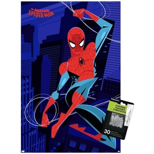 Trends International Marvel Spider-Man: Geometic Hero - Swing Unframed Wall Poster Prints - 1 of 4