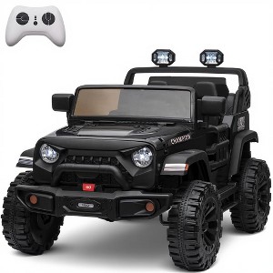 Jojoka 24V 2 Seater Ride on Toys for Kids, Ride on Truck with Remote Control, 20" Wide Seat, MP3, Lights, Powered Car Wheels for Boys Girls - 1 of 4
