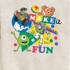 Boys' - Disney - Make It Fun Graphic Long Sleeve Fleece Sweatshirt - 2 of 4