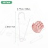 Unique Bargains Sewing Upholstery Spring Lock Blanket Bulk Large Safety Pins 30 Pcs - 3 of 4