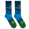Cool Socks Hit The Trails Fun Print Novelty Crew Socks for Men & Women - 4 of 4