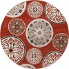 Unique Loom    Outdoor Modern Circles Area Rug - 2 of 4