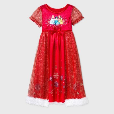 red disney princess dress