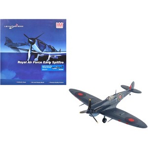 Supermarine Spitfire Mk.Vb Trop Fighter Aircraft British Royal Air Force "Air Power Series" 1/48 Diecast Model Hobby Master - 1 of 4