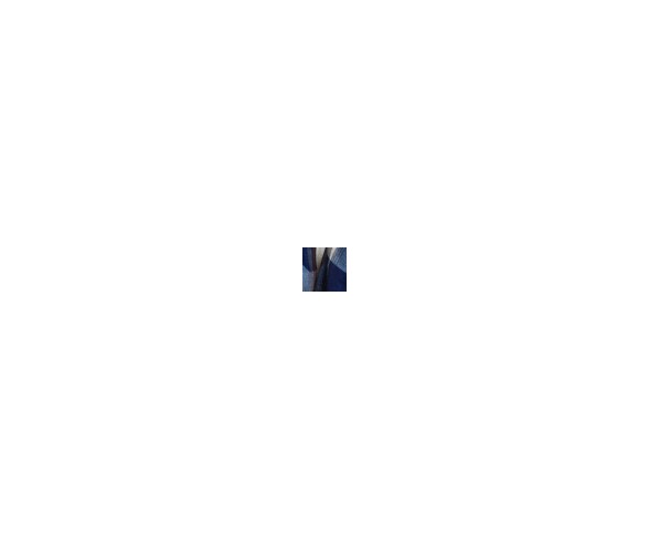 Women's Oblong Scarf Navy Plaid  - Sylvia Alexander