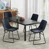 Pexfix Waterproof Faux Leather Dining Chair Set of 4 - 2 of 4