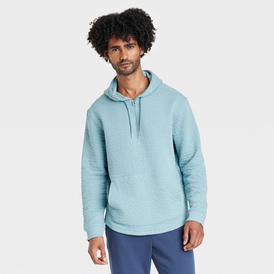 All in Motion Men's Quilted Fleece Sweatshirt (as1, alpha, s, regular,  regular, Black) at  Men's Clothing store