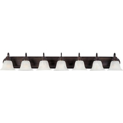 Maxim Lighting Essentials - 801x 7 - Light Vanity in  Oil Rubbed Bronze