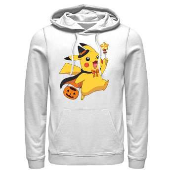 Men's Pokemon Halloween Pikachu Wizard Pull Over Hoodie