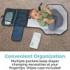 Toddleroo by North States Portable Waterproof Travel Changing Pad - Navy Blue - 3 of 4
