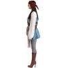 HalloweenCostumes.com Disney Pirates of the Caribbean Jack Sparrow Women's Halloween Costume | Adult Swashbuckler Captain Outfit - 4 of 4