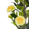 YIYIBYUS 2Pack Artificial Tea Rose Tree, Tea Rose Plant for Modern Home, Office & Living Room Floor Decor, Simulated Tea Rose Tree - 4 of 4