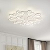 Modern White LED Ceiling Light , Floral Heart Shape Flush Mount Fixture For Girl¡¯s Room Or Nursery - 2 of 4
