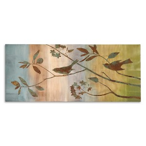 Stupell Industries Collaged Bird Nature Silhouette, 24" x 10" - 1 of 4