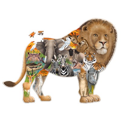 The Learning Journey Wildlife World Safari Puzzle (200 pcs)