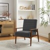 Modway Jensen Accent Chair, Walnut Charcoal - 4 of 4
