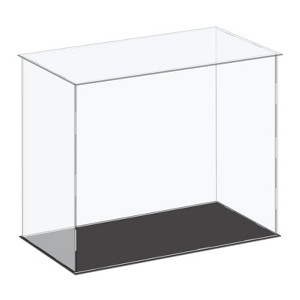 Unique Bargains Acrylic Dustproof Countertop Display Case 1 Pc - 1 of 4