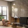 LNC Idaikos 3-Light 14.5" Modern Cluster Small Chandelier, Polished Gold and White - 4 of 4
