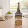Gigi Rosado Brown striped pattern Wine Chiller - Deny Designs - 2 of 2
