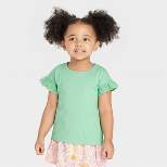 Toddler Girls' Eyelet T-Shirt - Cat & Jack™ Green