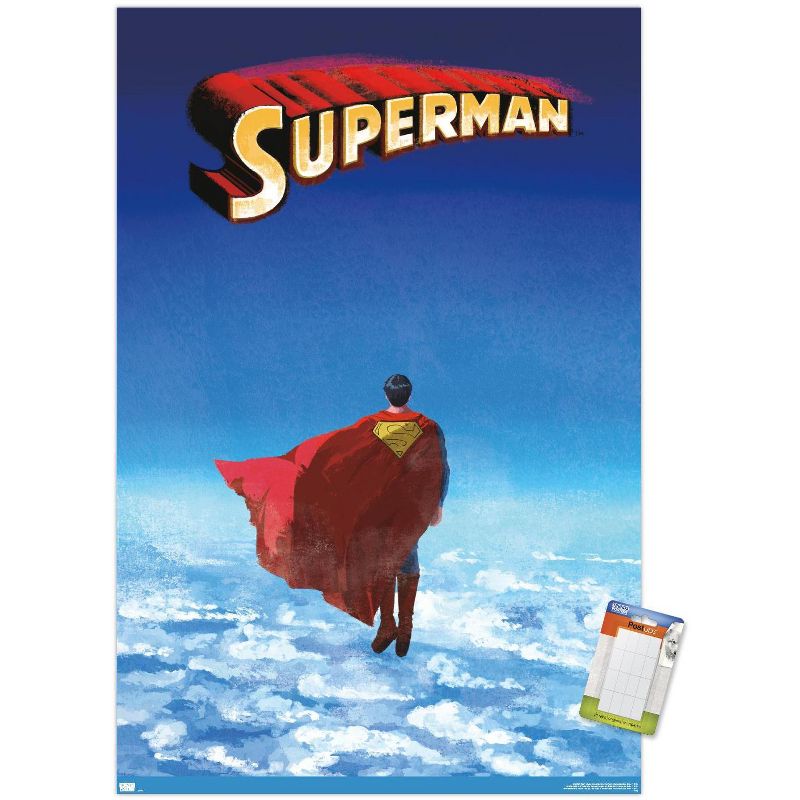Trends International DC Comics - Superman - Skyline Clouds Unframed Wall Poster Prints, 1 of 7