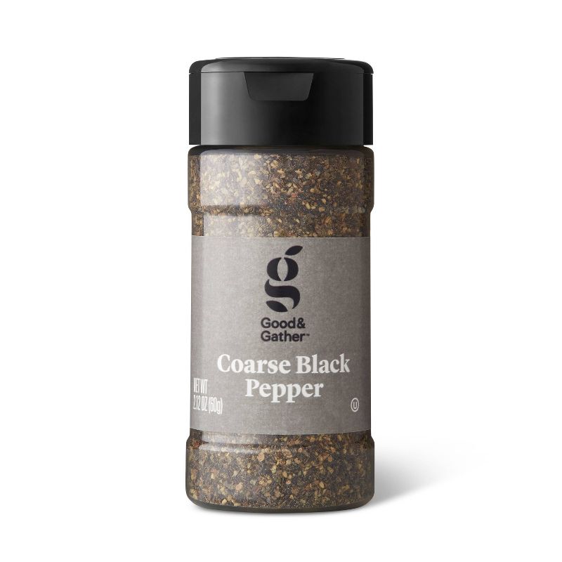 Coarse Black Pepper - 2.12oz - Good &#38; Gather&#8482;, 1 of 6