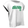 NBA Boston Celtics Women's White Round Neck Short Sleeve T-Shirt - 3 of 4