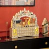 HOMCOM Wooden Christmas Advent Calendar, Light Up Countdown Calendar with 24 Drawers and LED Lights, Battery Operated - 2 of 4
