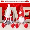 2Pcs Christmas Gnomes Plush Decorations, Christmas Elf Gnomes Swedish Tomte Plush Gnome - Xmas Thanksgiving Home Party Ornaments Boy Girl Decor - 2 of 4