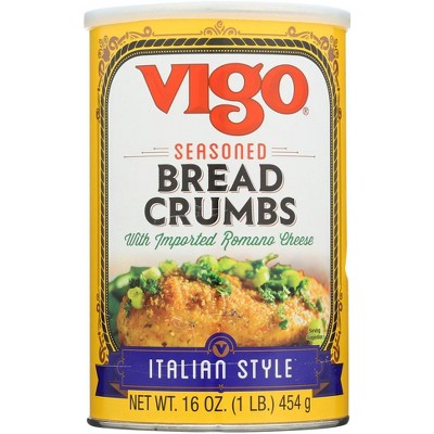 Vigo Seasoned Bread Crumbs - 12 pack, 16 oz