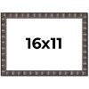 PosterPalooza | Deco Black Picture Frame - UV Acrylic, Backing Board, Hanging Hardware Included - 2 of 4