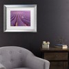 Trademark Fine Art - Massimo Della Latta Violet Matted Framed Art - 2 of 4