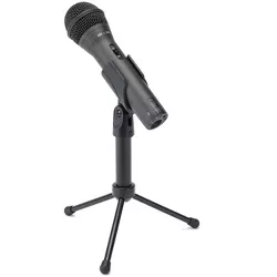 Samson Q2U Handheld Dynamic USB Microphone Recording and Podcasting Pack (Black)