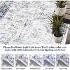 Coucheta Machine Washable Runner Rug, Non-Slip Low Pile Vintage Distressed Carpet for Kitchen Hallway Bedroom Entryway,Multiple sizes and colors - 4 of 4