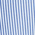 clear blue/white stripe