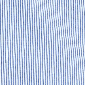 clear blue/white stripe