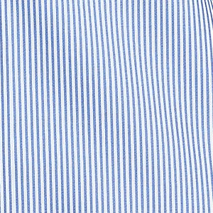 clear blue/white stripe