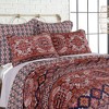 Madera Velvet Quilt - Arte Boema by Levtex Home - 3 of 4
