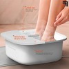 Sharper Image SpaHaven Zen Heating Foot Bath with Splash Guard: Electric Plastic Spa - 4 of 4
