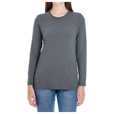Women's Classic Long Sleeves Top - American Apparel