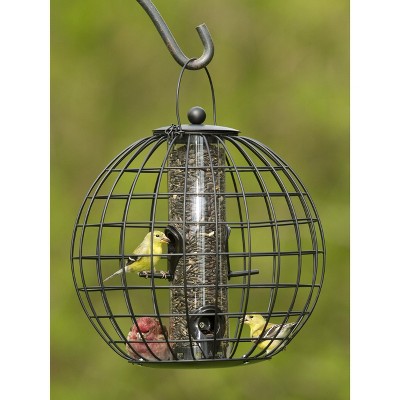 Mixed Seed Globe Cage Feeder - Gardener's Supply Company