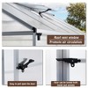 Aoodor Walk-In Greenhouse Polycarbonate Panel Hobby Greenhouses With Aluminum Frame Heavy Duty - 3 of 4
