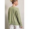 Women's HARLEY V NECK KNIT TOP - ee:some - 3 of 4